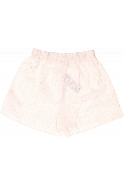 boohoo Dámské bavlněné kraťasy volnočasové bílé květinové s gumou v pase Vel. 34 | boohoo | obrázek 3