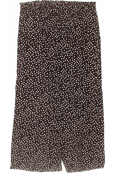 boohoo Dámské kalhoty černé s puntíky volnočasové Velikost 48 | boohoo | obrázek 2