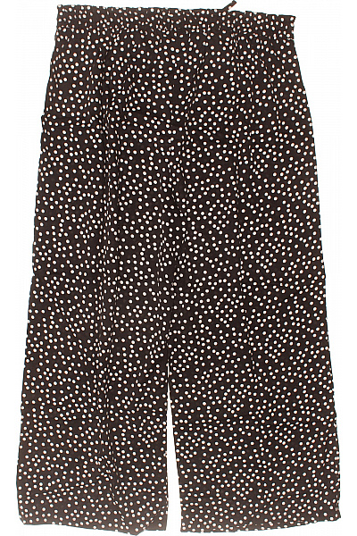 boohoo Dámské kalhoty černé s puntíky volnočasové Velikost 48 | boohoo | obrázek 3