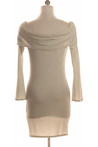 boohoo šaty s dlouhým rukávem třpytivé elegantní na párty Vel. 40 | boohoo | obrázek 2