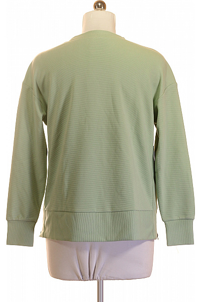 Jana Ina Dámská khaki mikina crewneck bez potisku Velikost 34 | Jana Ina | obrázek 3