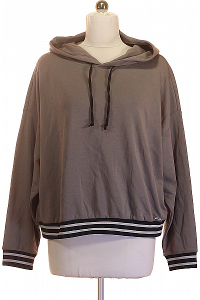 THOM By Thomas Rath Dámská bavlněná mikina s kapucí oversized khaki Velikost 42 | THOM By Thomas Rath | obrázek 2