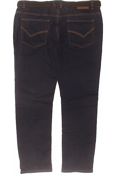 GENTLEMEN SELECTION Modré dámské džíny rovné s kapsami Vel. 58 | GENTLEMEN SELECTION | obrázek 2