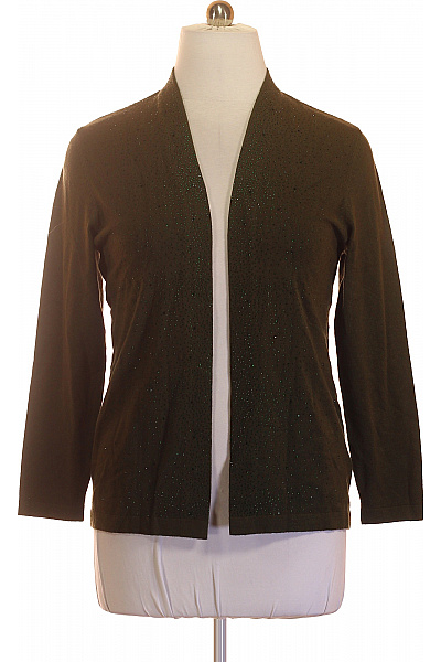COUTURE LINE Dámský khaki kardigan s flitry elegantní Vel. 46 | COUTURE LINE | obrázek 2