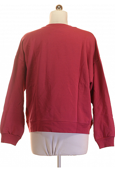 Jana Ina Dámská červená bavlněná mikina s potiskem crewneck Velikost 42 | Jana Ina | obrázek 3