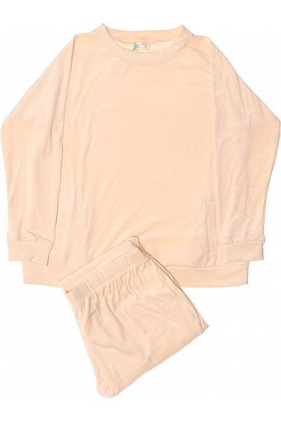 HELENA VERA Béžový oversized domácí komplet Velikost 48 | HELENA VERA | obrázek 2