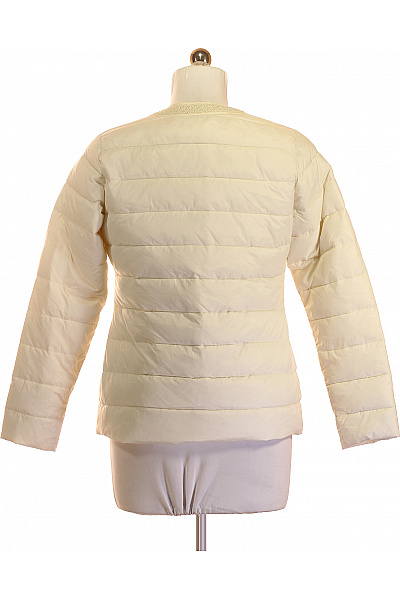 COUTURE LINE Bílá prošívaná přechodová bunda se zipem Vel. 36 | COUTURE LINE | obrázek 2