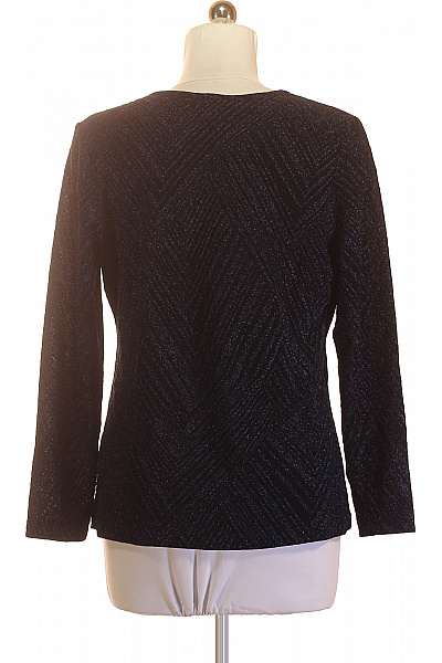 COUTURE LINE Dámské černé tričko s dlouhým rukávem elegantní Vel. 44 | COUTURE LINE | obrázek 3