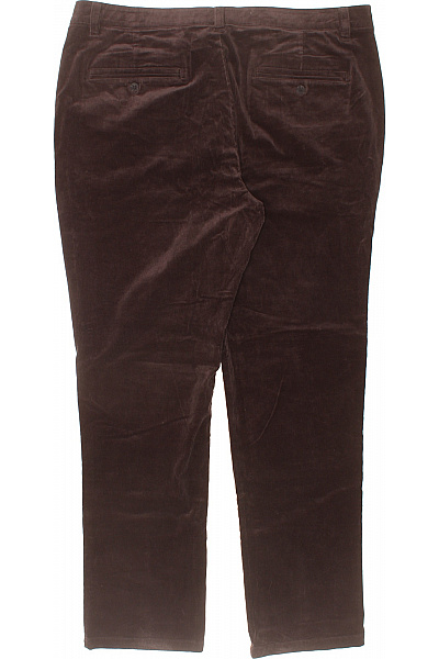 GENTLEMEN SELECTION Hnědé manšestrové bavlněné kalhoty chino Vel. 58 | GENTLEMEN SELECTION | obrázek 3