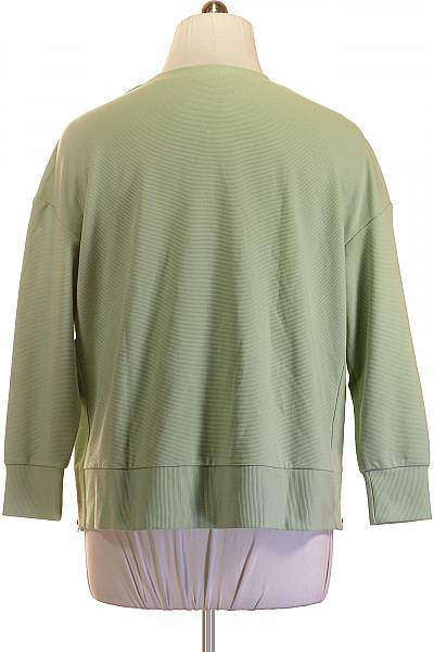 Jana Ina Dámská khaki mikina crewneck oversized bez potisku Velikost EU 44 | Jana Ina | obrázek 3