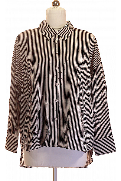 THOM By Thomas Rath Černobílá pruhovaná košile oversized ležérní Vel. 44 | THOM By Thomas Rath | obrázek 2