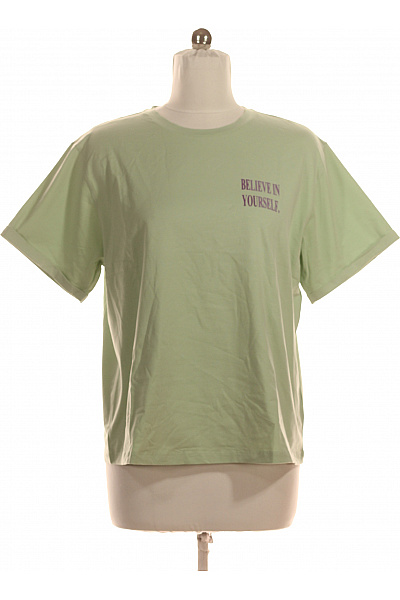 Jana Ina Dámské tričko s krátkým rukávem a potiskem zelené Velikost 44 | Jana Ina | obrázek 2