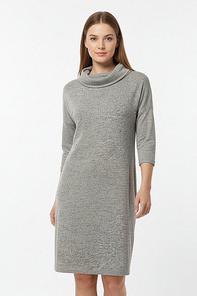 Šaty Šedé Orsay Vel. 38