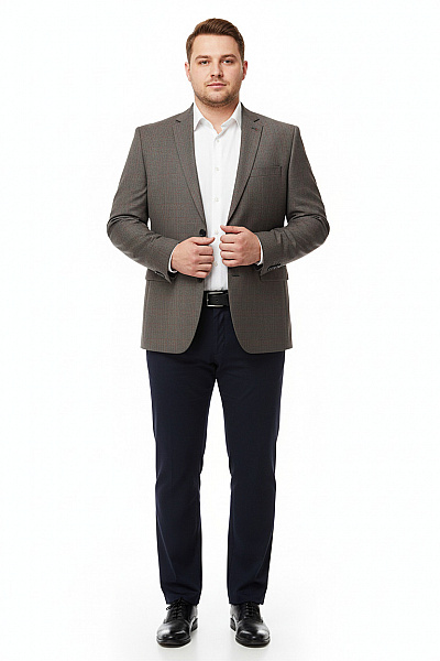 Pánské Sako Šedé Next Vel. 46