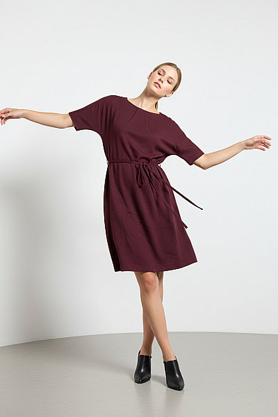 Šaty Fialové Vel. 34