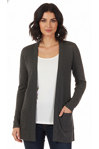 Dámský Cardigan Šedý Second Hand Vel. M