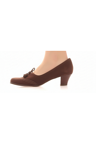 Dámské Boty Kožené Hnědé Clarks Second Hand