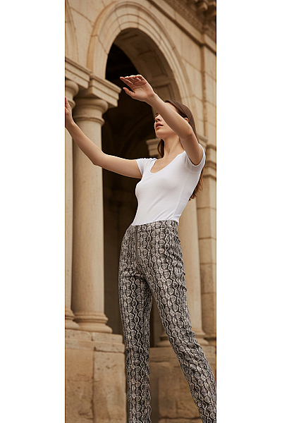 Dámské úzké Šedé Missguided Vel. 34