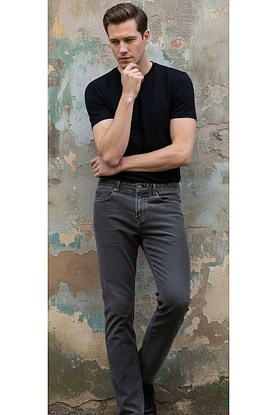 Pánské Kalhoty Šedé Massimo Dutti Vel. 40