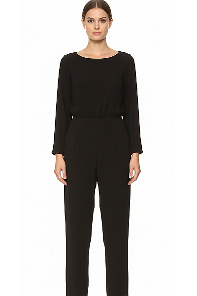 Dámský Společenský Overal Černý Massimo Dutti Vel. 38