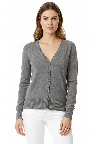 Dámský Cardigan Šedý Esprit Second Hand Vel. XS