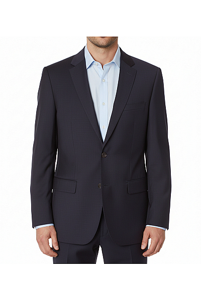 Marks & Spencer Pánské Sako Vlněné Modré Vel.  48