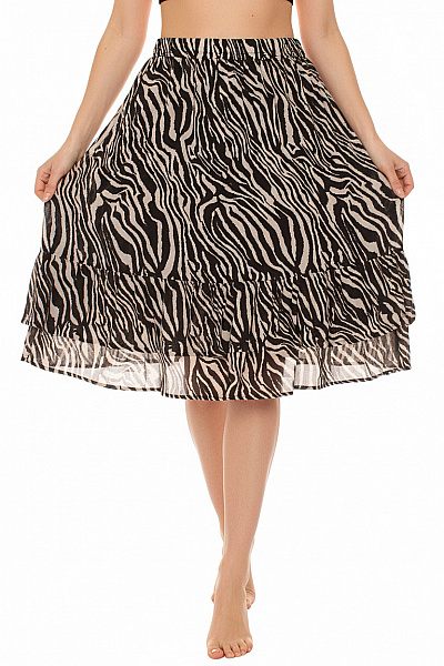 SET Sukně Černobílá Vel. 34