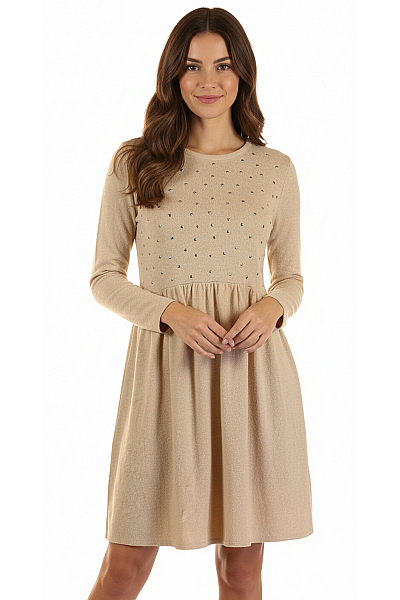 ZARA Šaty Béžové Second Hand Vel. S