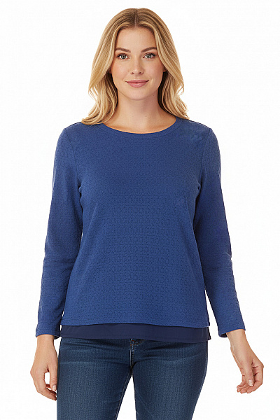 CECIL Společenská  Halenka Modrá Vel. XL