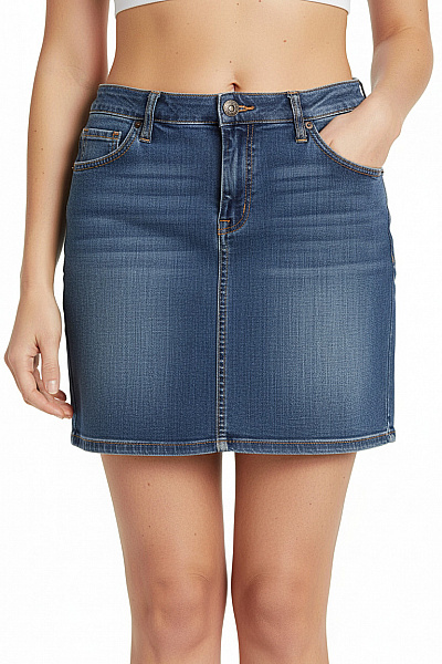 Džínová  Sukně Modrá Vel. 40