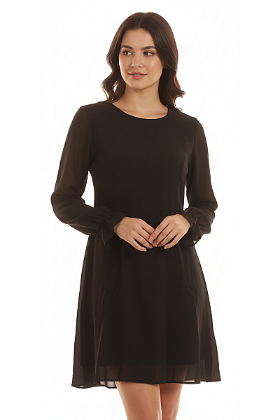 Tričkové  Šaty Černé Topshop Vel. 38