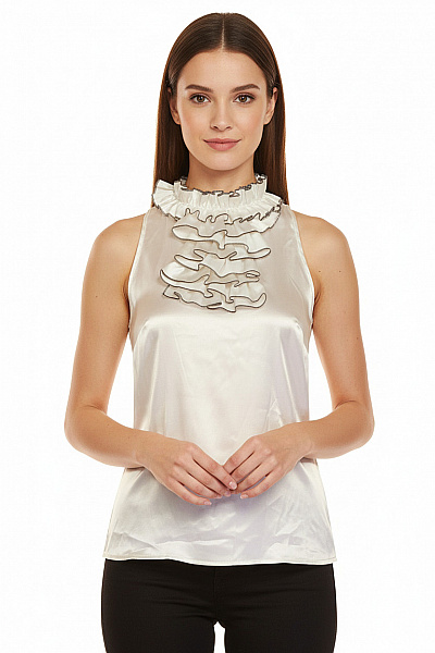 Společenská  Halenka Bílá ZARA Vel. S