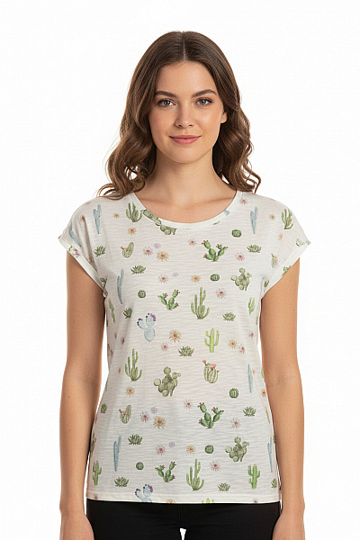 ONLY Dámské Tričko S Potiskem Barevné Vel. S