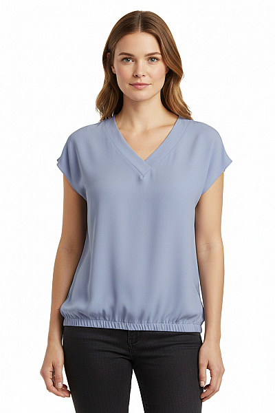 S.OLIVER  Halenka Jednobarevná Modrá Second Hand