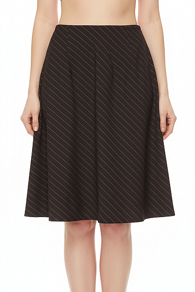  Sukně áčková Černá