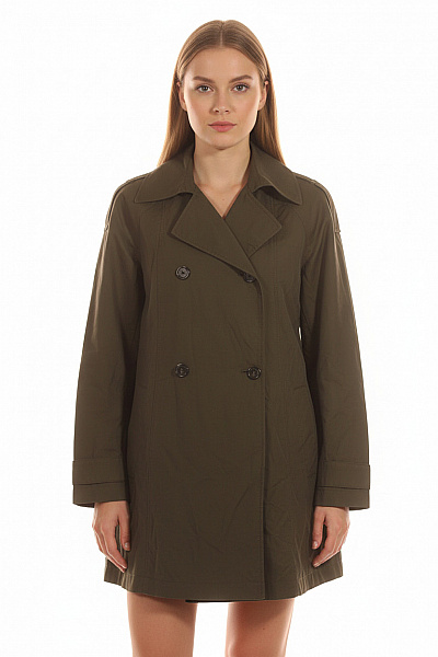 DAY Dámský Kabát Zelený
