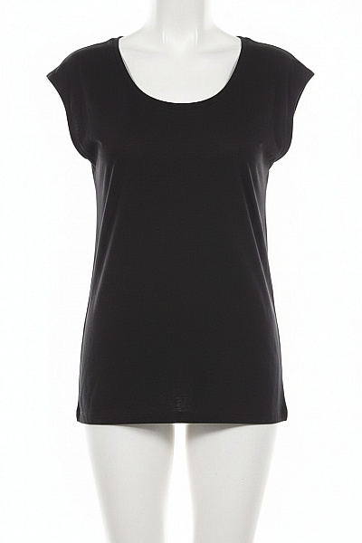 Jednoduché Dámské Tričko Černé Hugo Boss Second Hand