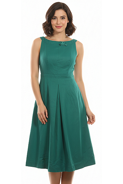 Šaty Zelené Monsoon Second Hand Vel. 36