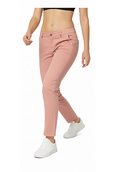 Esprit Dámské Chino Kalhoty Růžové Vel. 36/30