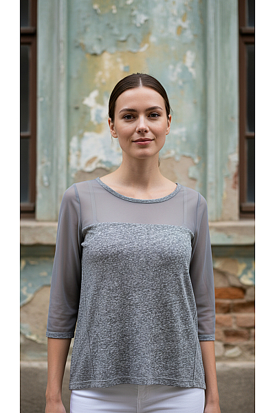 Halenka Šedá Hollister Second Hand Vel. S