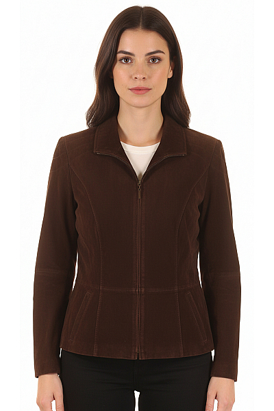 GERRY WEBER Dámská Jarní Bunda Hnědá Vel. 40