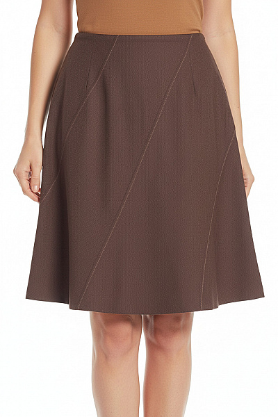 Next  Sukně áčková Hnědá Second Hand