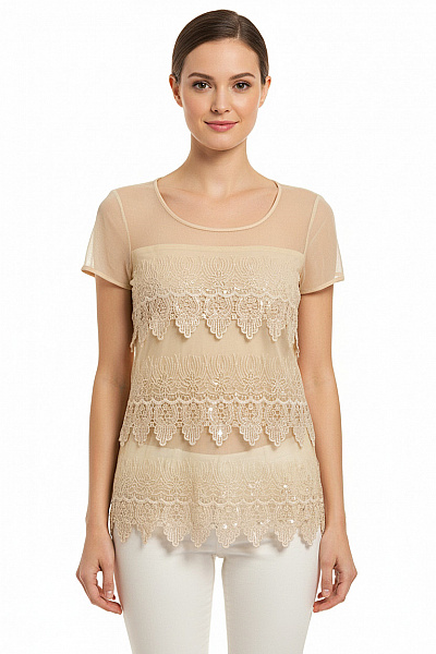 Halenka Béžová Oasis Vel. S