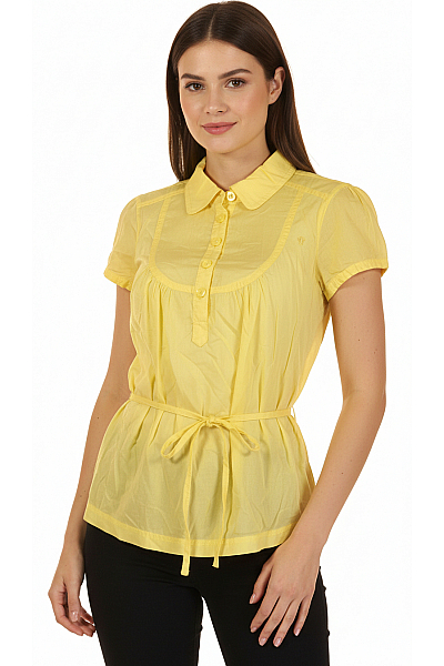 Esprit  Halenka Jednobarevná Žlutá Second Hand Vel. XS