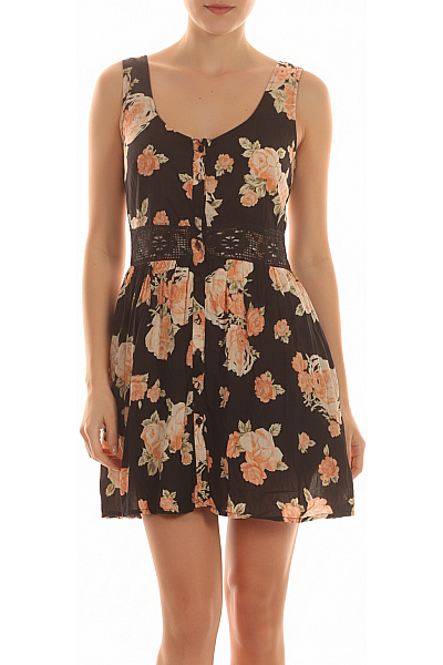 Šaty Barevné Topshop Second Hand Vel. 40