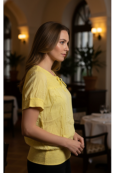 ONLY Halenka Žlutá Vel. S