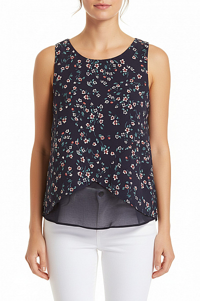 Bershka Vzorovaná  Halenka Modrá Vel. S