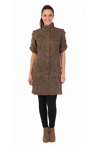 Letní  Šaty Khaki Esprit Vel. 36