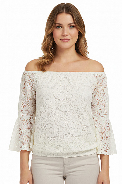 Halenka Bílá Quiz Vel. M