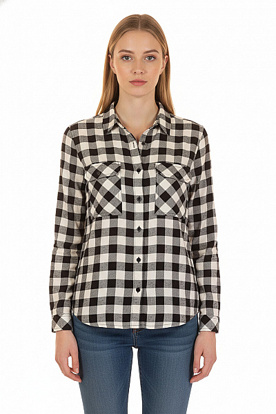 Bershka Dámská Košile Černobílá Second Hand Vel. S